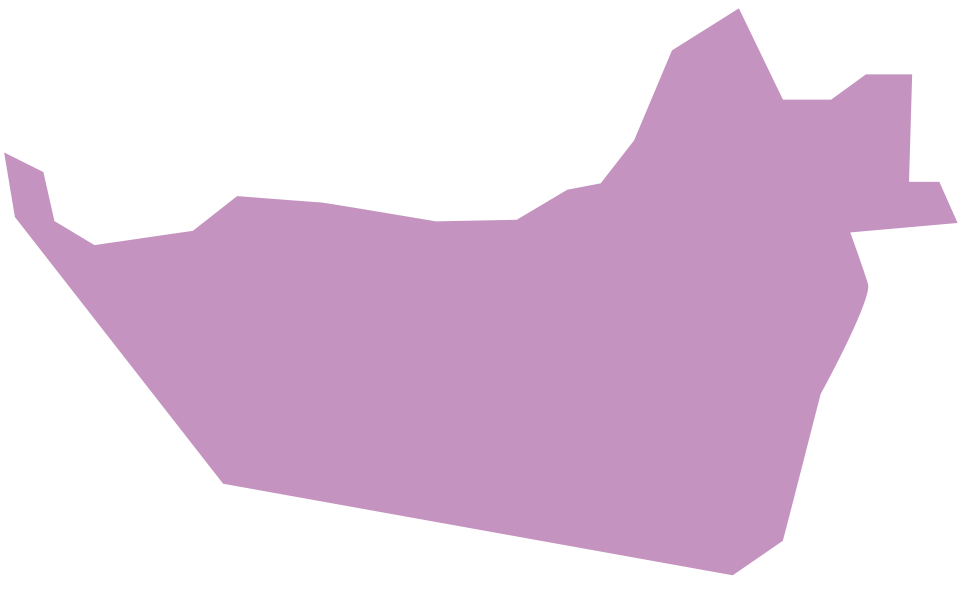 Karte der Sempatap-Händler in the Arabische Emirate